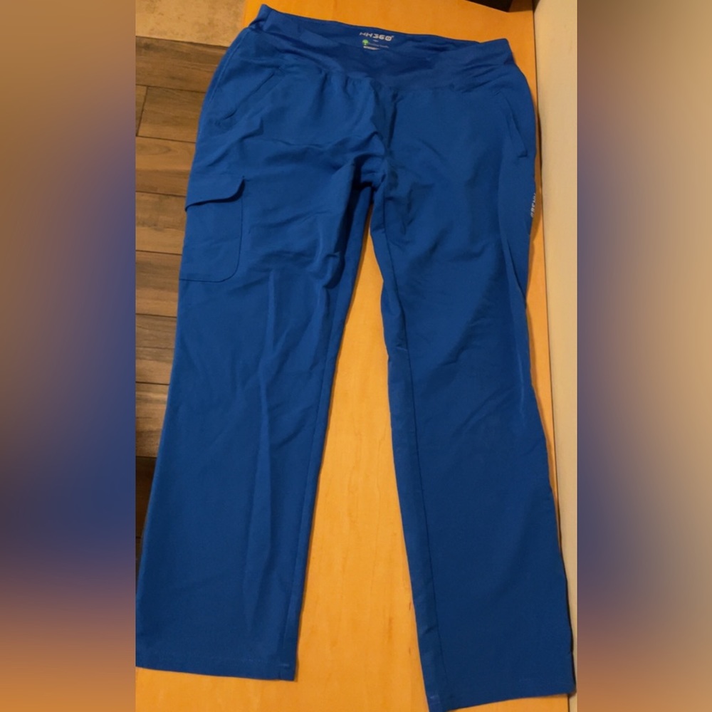 Healing hands women’s large scrub pants royal blue with pockets